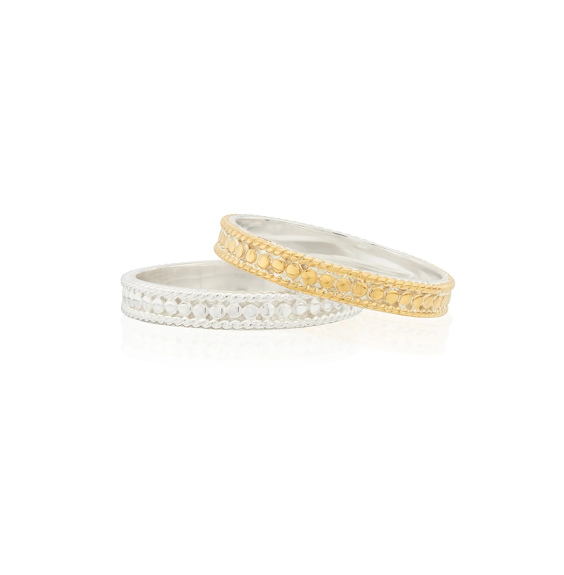 Classic Stacking Ring Set - Gold & Silver sold by Anna Beck