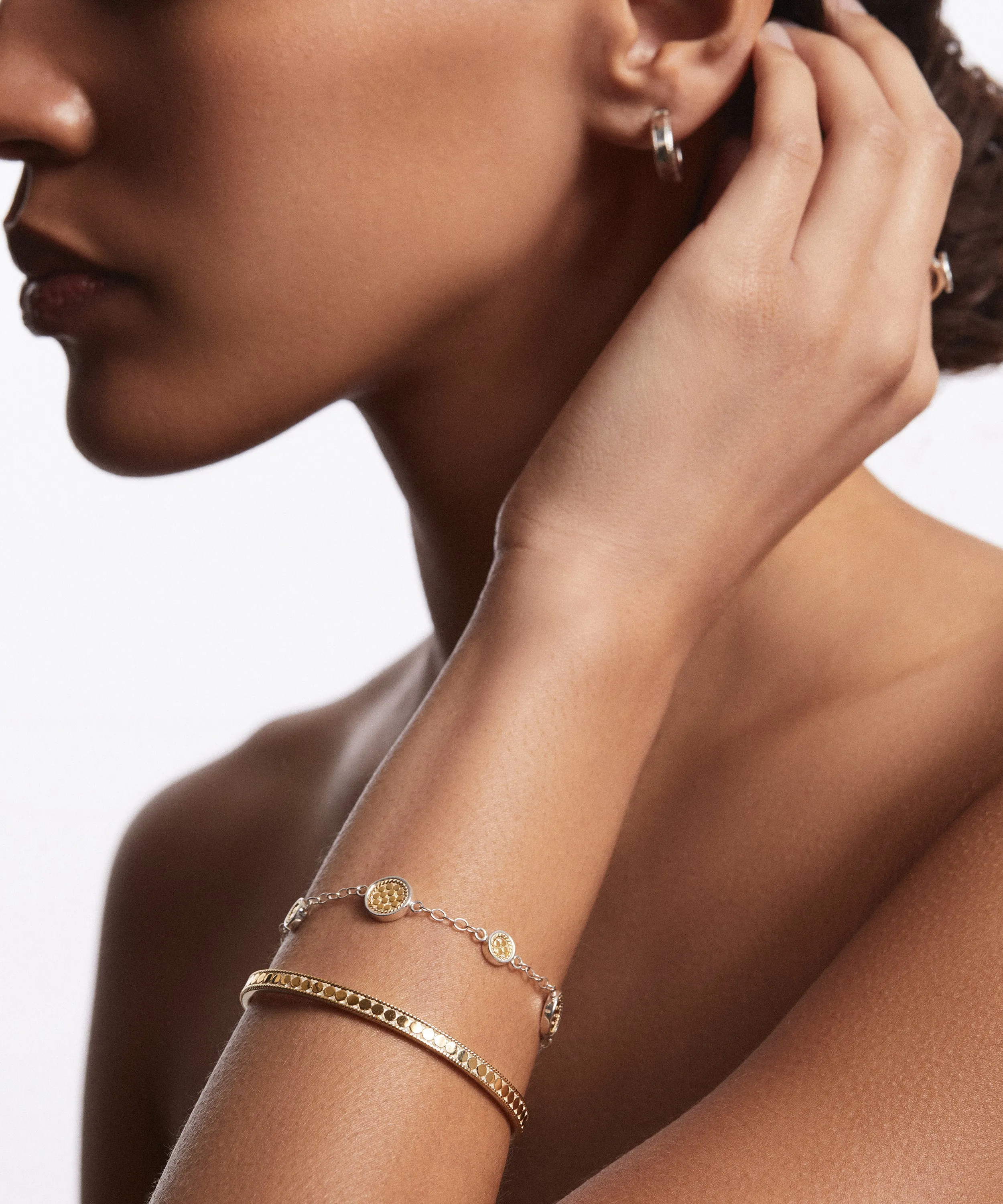 Classic Stacking Cuff - Gold sold by Anna Beck product image thumbnail 3