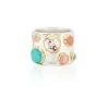Wavy Multi-Stone Ring - Gold and Silver sold by Anna Beck