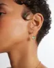 Green Quartz Drop Earrings - Gold sold by Anna Beck