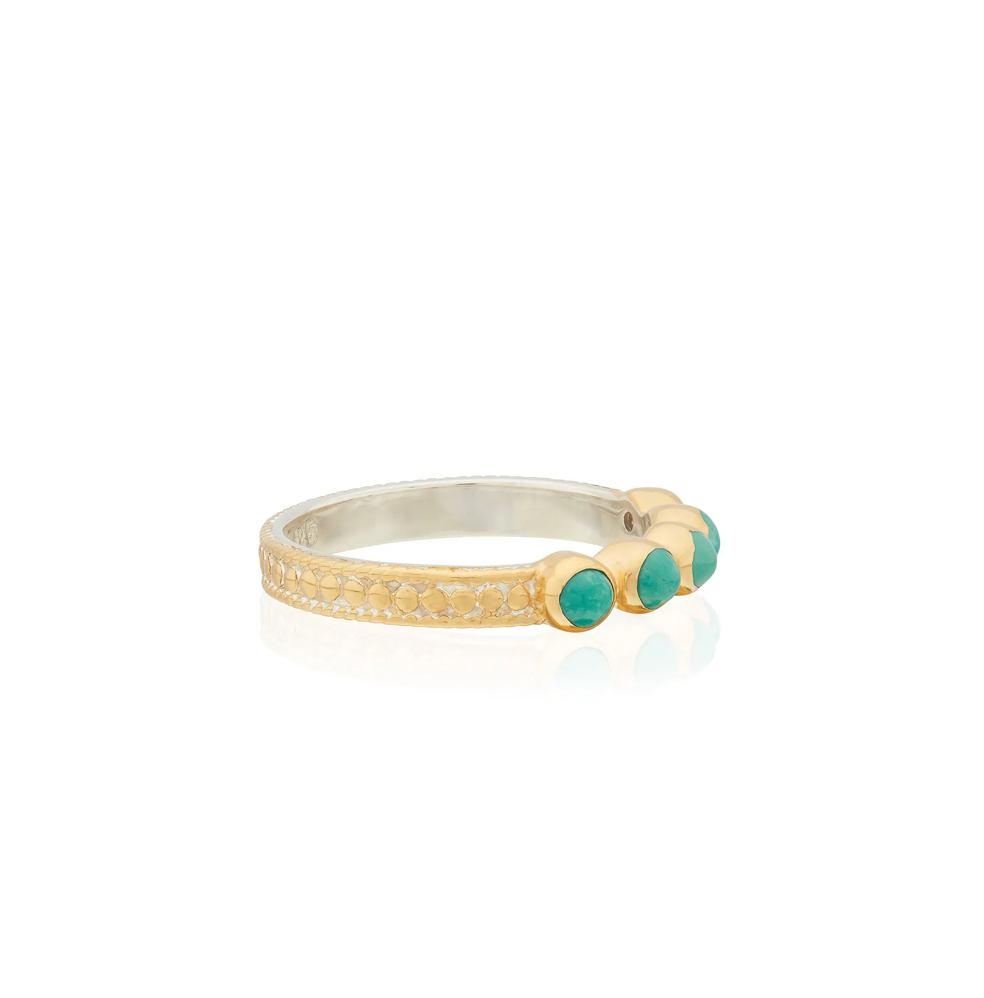 Turquoise Multi-Stone Stacking Ring sold by Anna Beck product image thumbnail 5