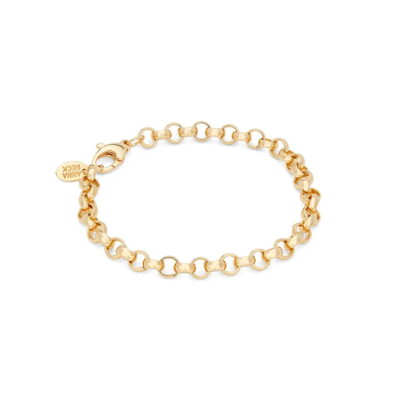 Rolo Chain Bracelet - Gold sold by Anna Beck