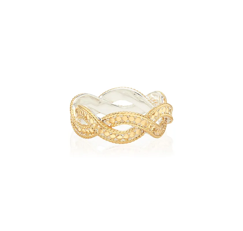 Braided Stacking Ring sold by Anna Beck