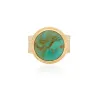 Large Turquoise Cocktail Ring sold by Anna Beck