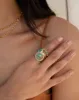 Large Turquoise Cocktail Ring sold by Anna Beck
