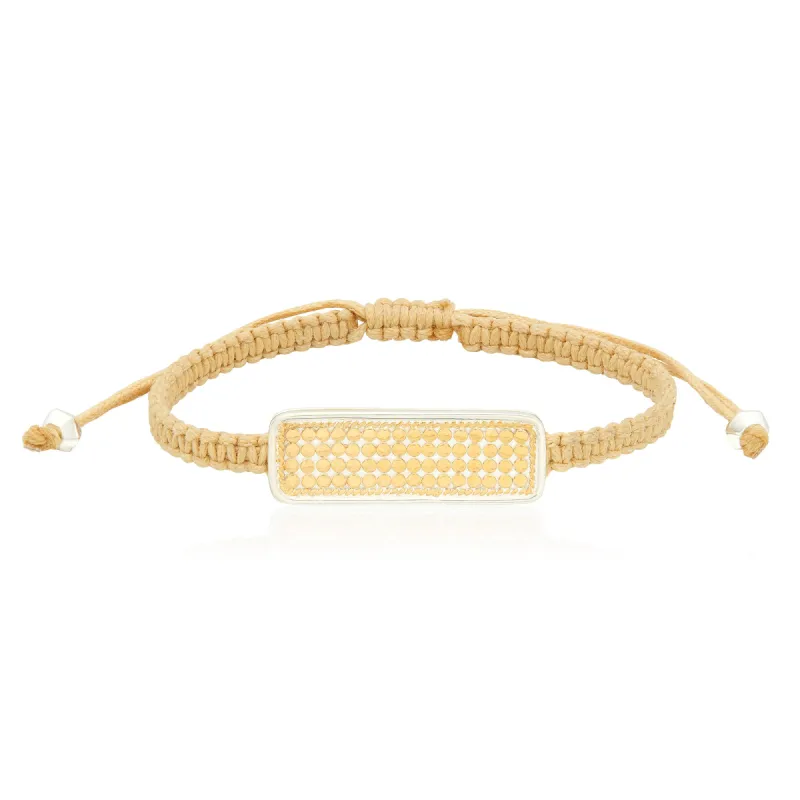 Classic Rectangular Woven Bracelet sold by Anna Beck