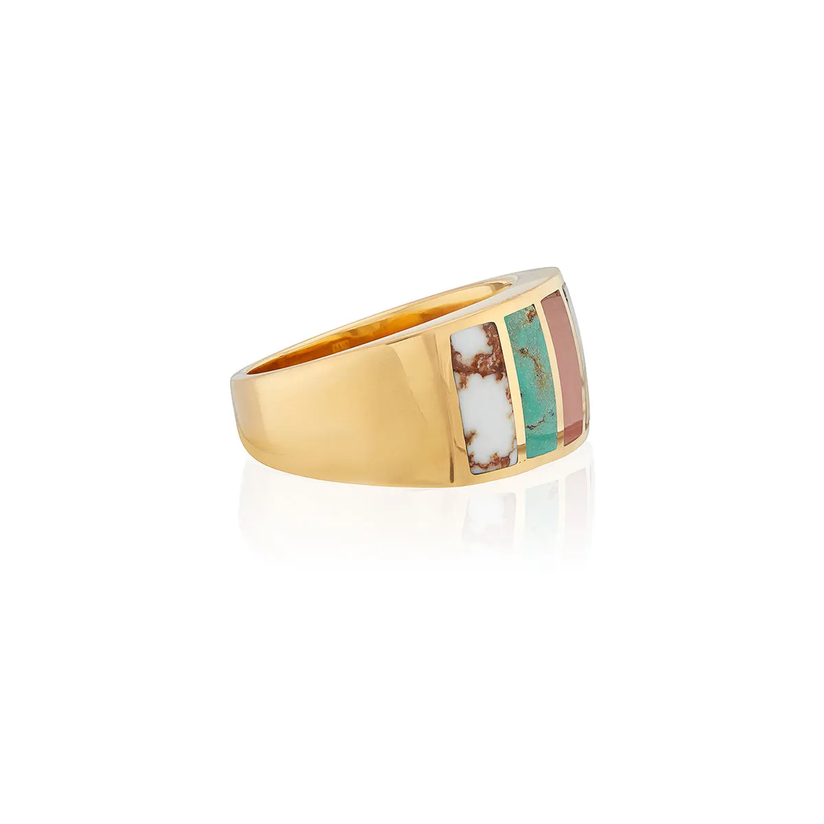 Inlay Multi-Stone Ring sold by Anna Beck product image thumbnail 4