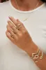 Signature Circle Open Cuff - Gold & Silver sold by Anna Beck