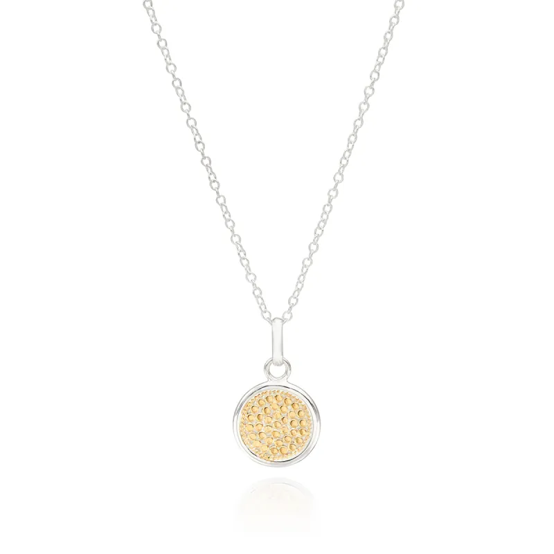 Classic Medium Circle Necklace - Gold & Silver sold by Anna Beck