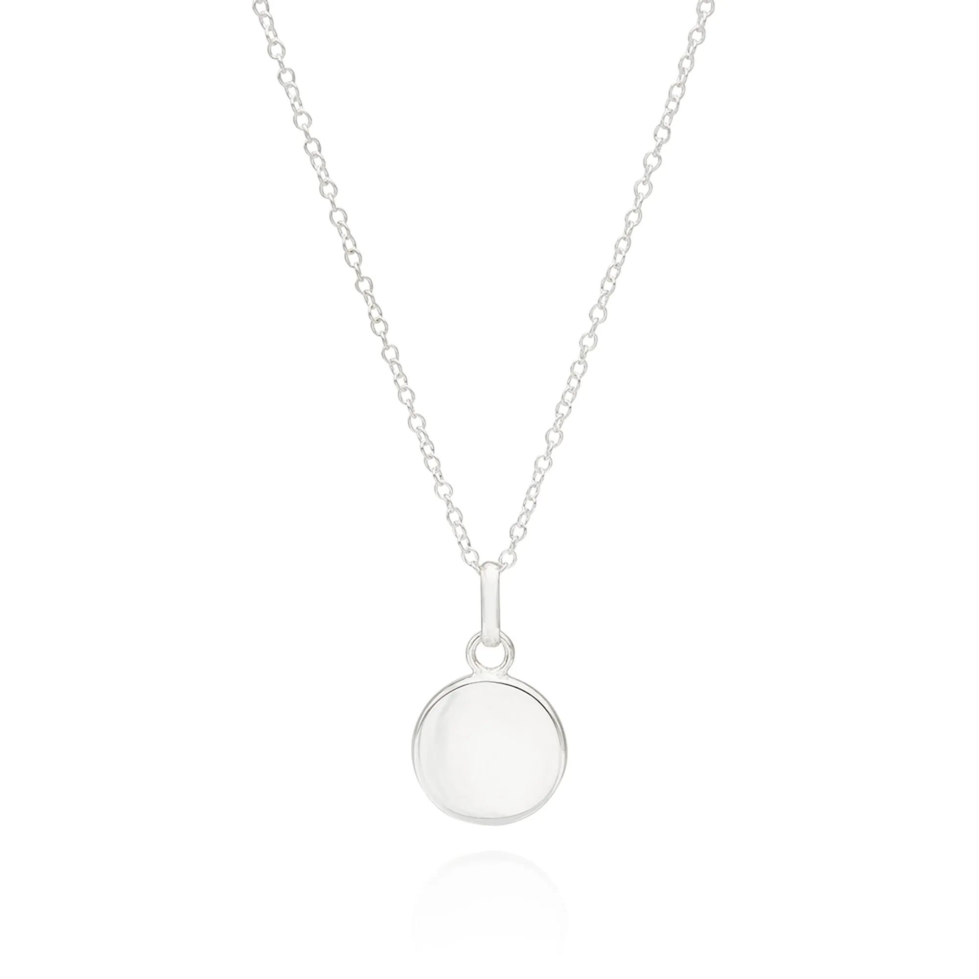 Classic Medium Circle Necklace - Gold & Silver sold by Anna Beck product image thumbnail 3