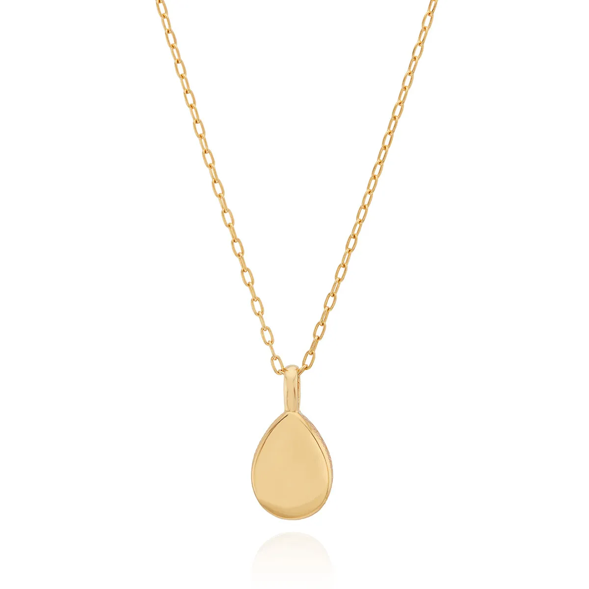 Medium Amazonite Drop Pendant Necklace - Gold sold by Anna Beck product image thumbnail 5