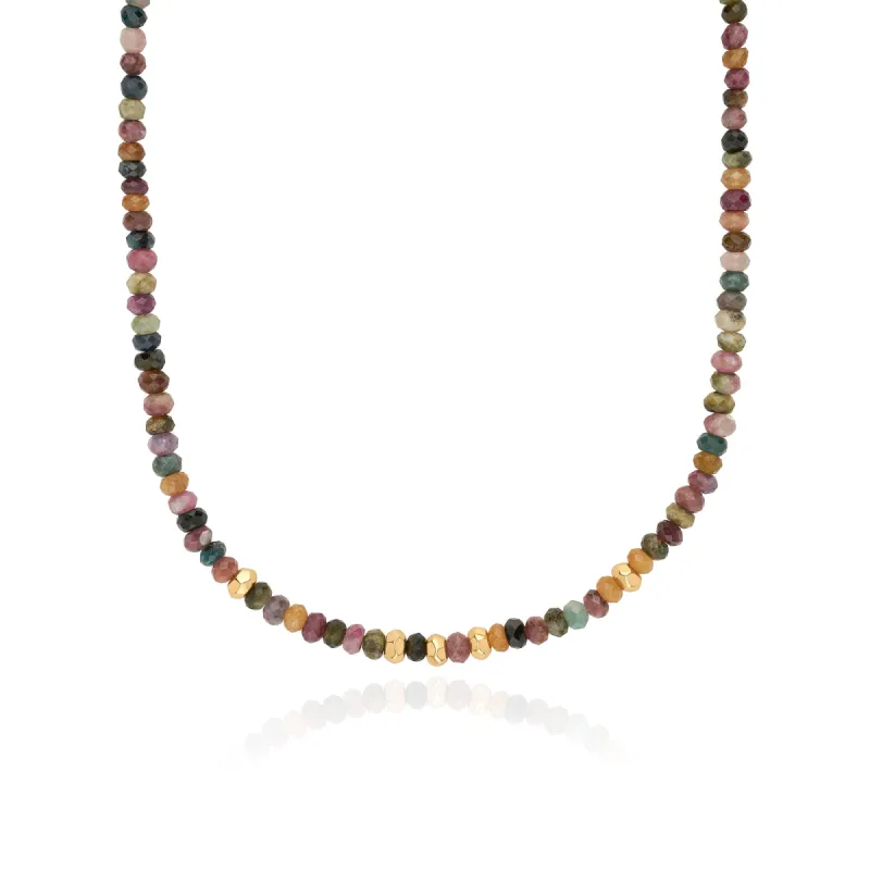 Tourmaline Beaded Necklace sold by Anna Beck