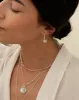 Green Quartz Drop Earrings - Silver sold by Anna Beck