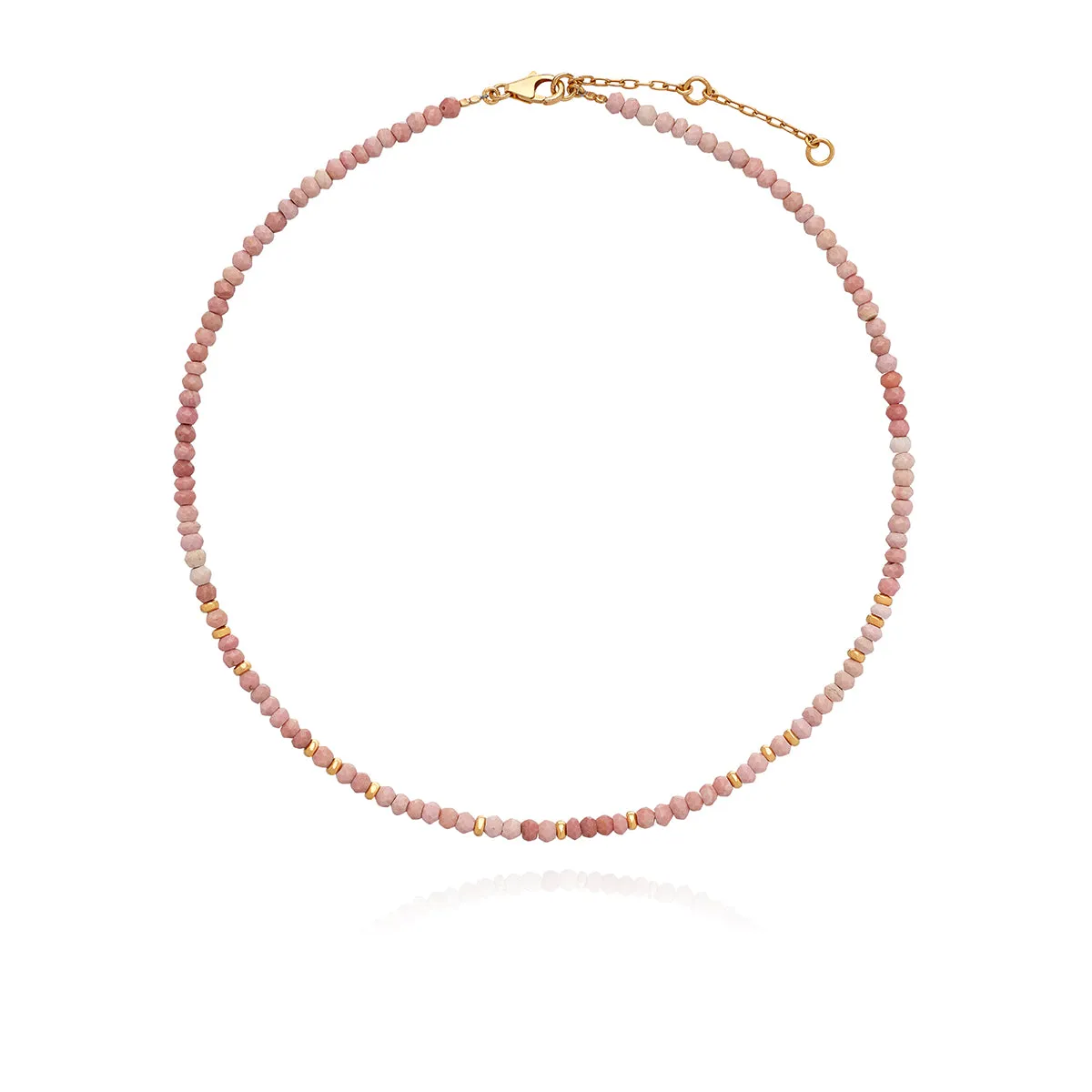 Pink Opal Beaded Necklace sold by Anna Beck product image thumbnail 3