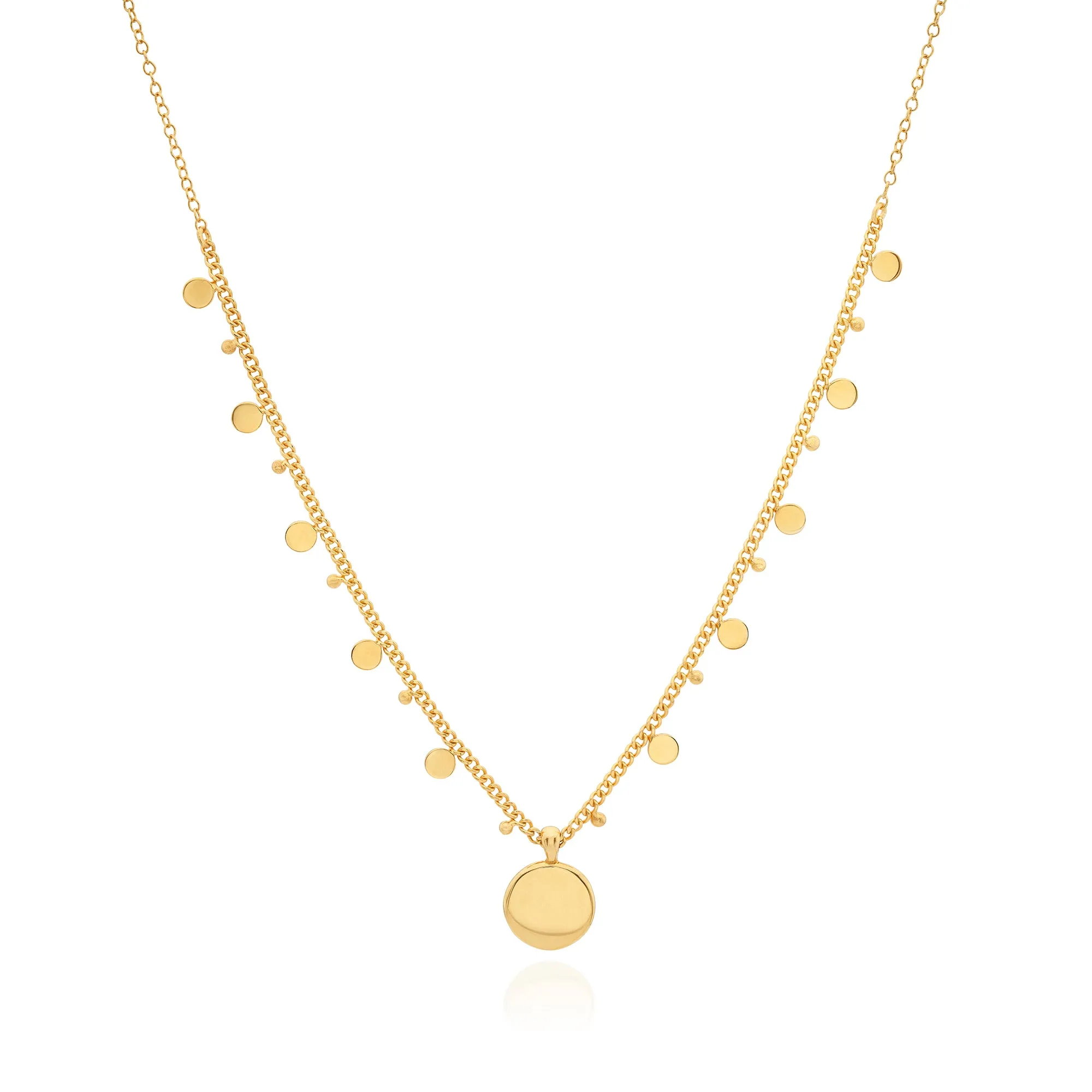 Classic Circle and Charm Necklace sold by Anna Beck product image thumbnail 3