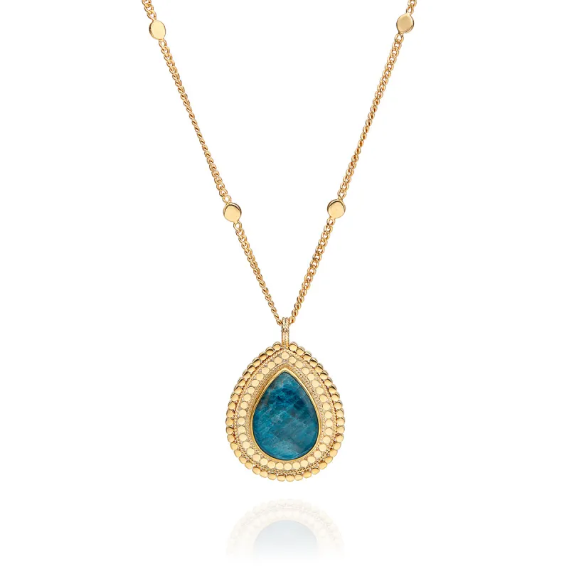 Large Apatite Pendant Necklace sold by Anna Beck