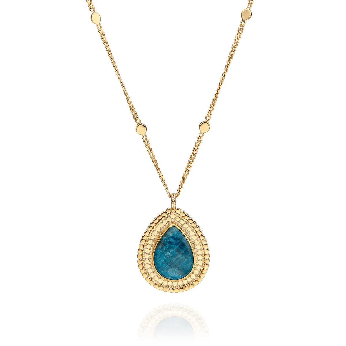 Large Apatite Pendant Necklace sold by Anna Beck