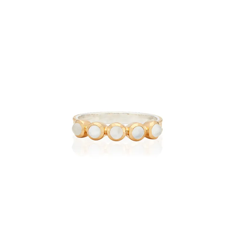 Mother of Pearl Multi-Stone Ring sold by Anna Beck
