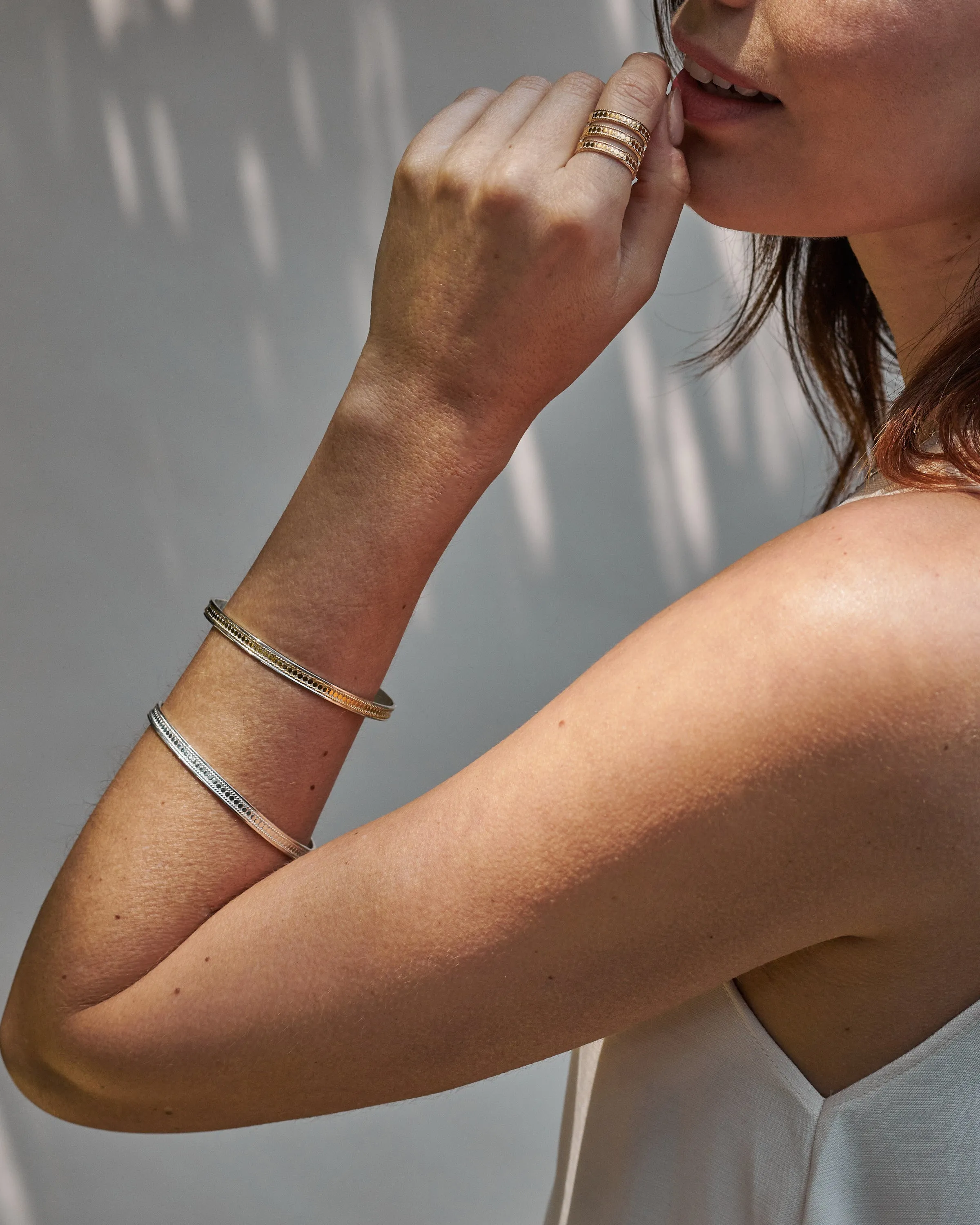 Classic Dotted Bangles - Set of Two sold by Anna Beck product image thumbnail 3