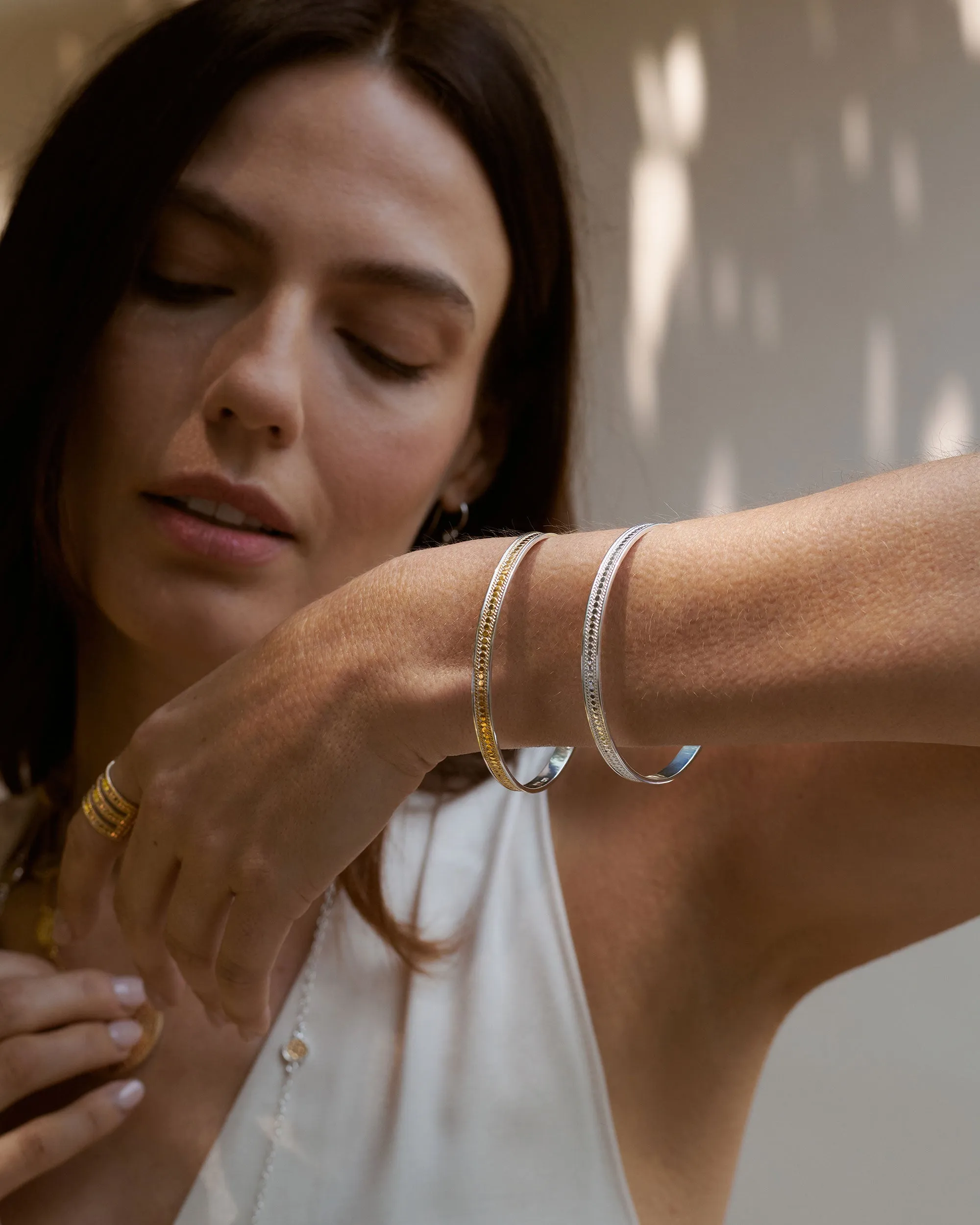 Classic Dotted Bangles - Set of Two sold by Anna Beck product image thumbnail 2