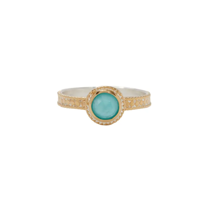 Turquoise Stacking Ring sold by Anna Beck