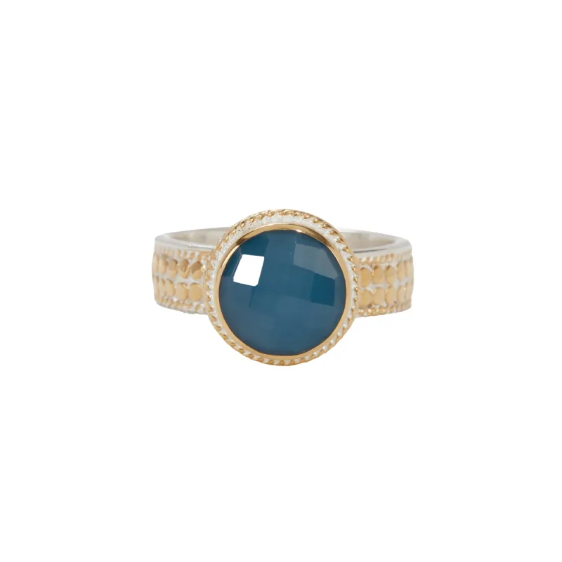 Blue Quartz Cocktail Ring sold by Anna Beck