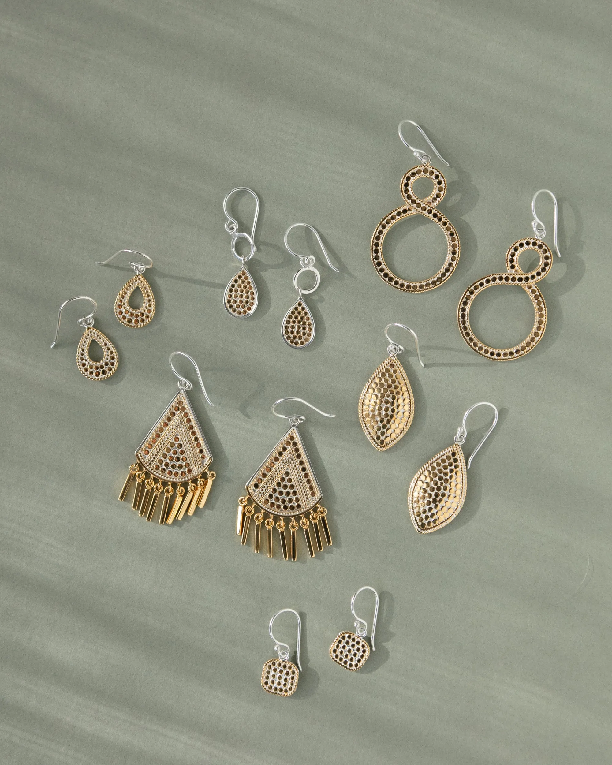 Fringe Drop Earrings sold by Anna Beck product image thumbnail 2