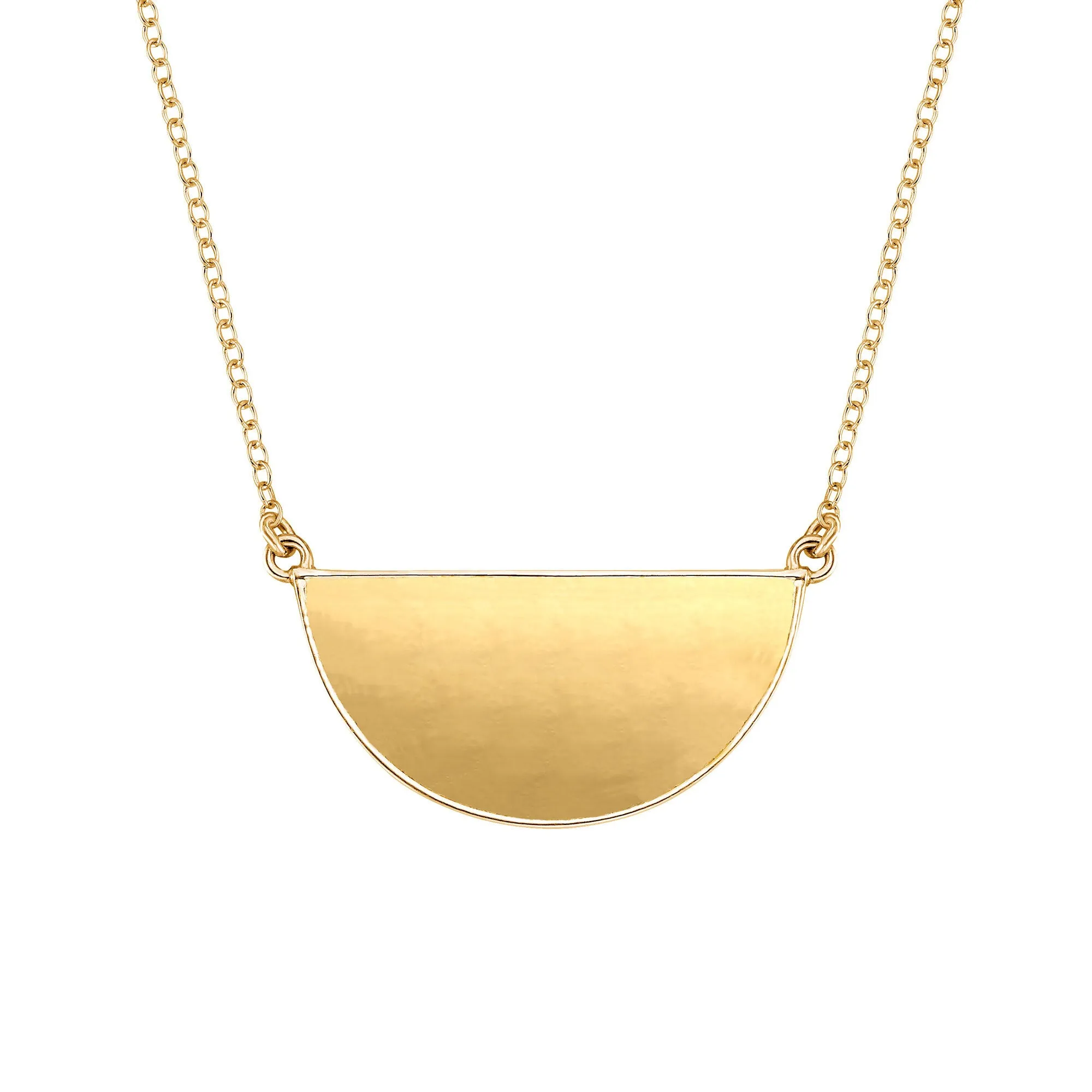Half Moon Pendant Necklace - Gold sold by Anna Beck product image thumbnail 2
