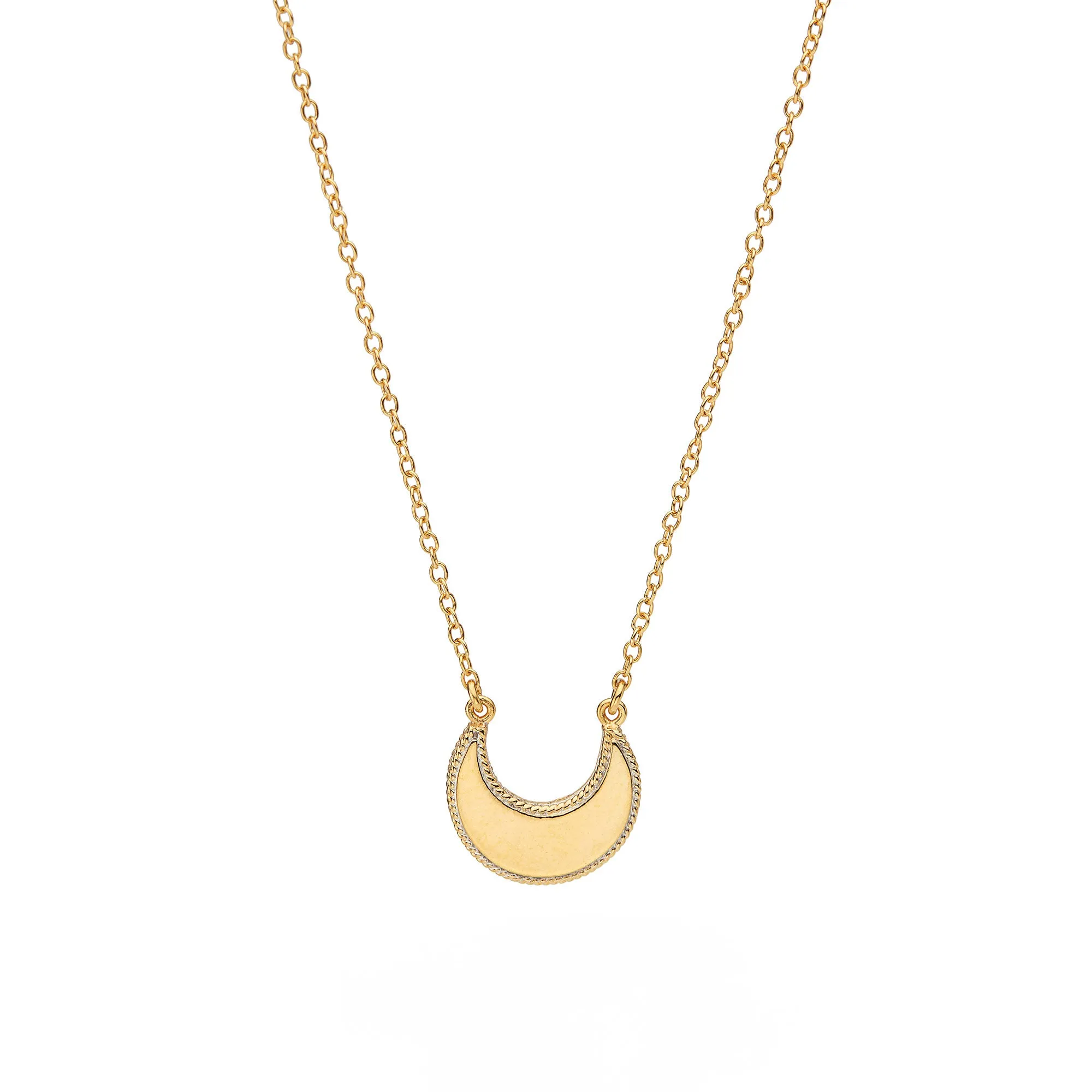 Classic Crescent Necklace - Gold sold by Anna Beck product image thumbnail 2
