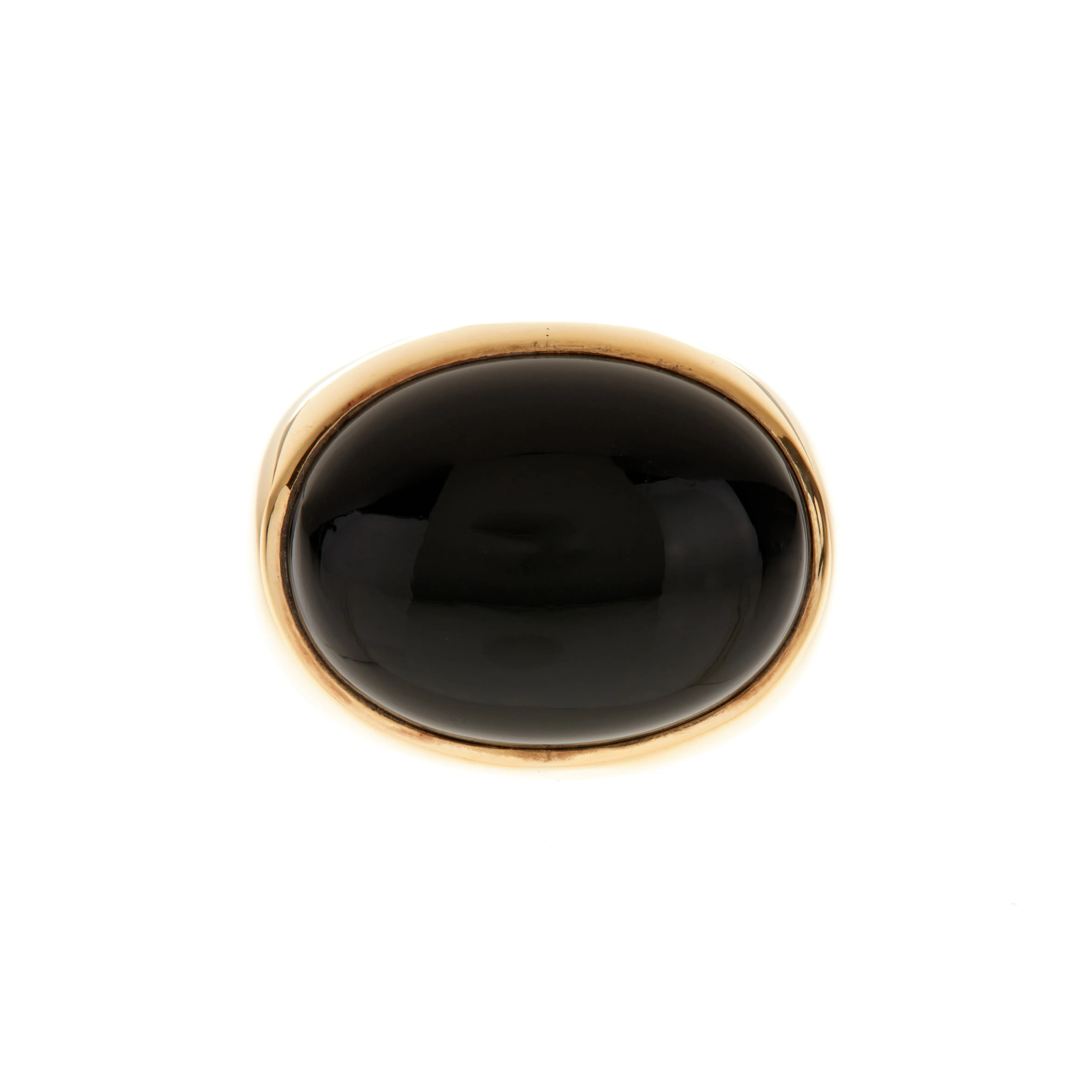 Large Oval Black Onyx Ring sold by Anna Beck