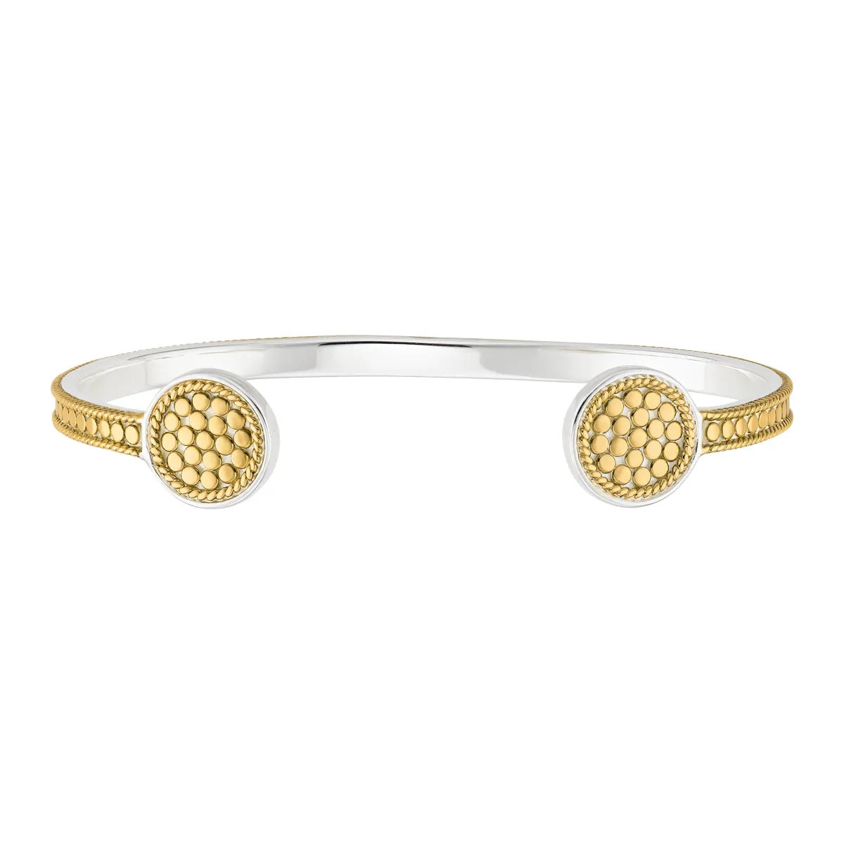 Circle Open Cuff - Gold sold by Anna Beck