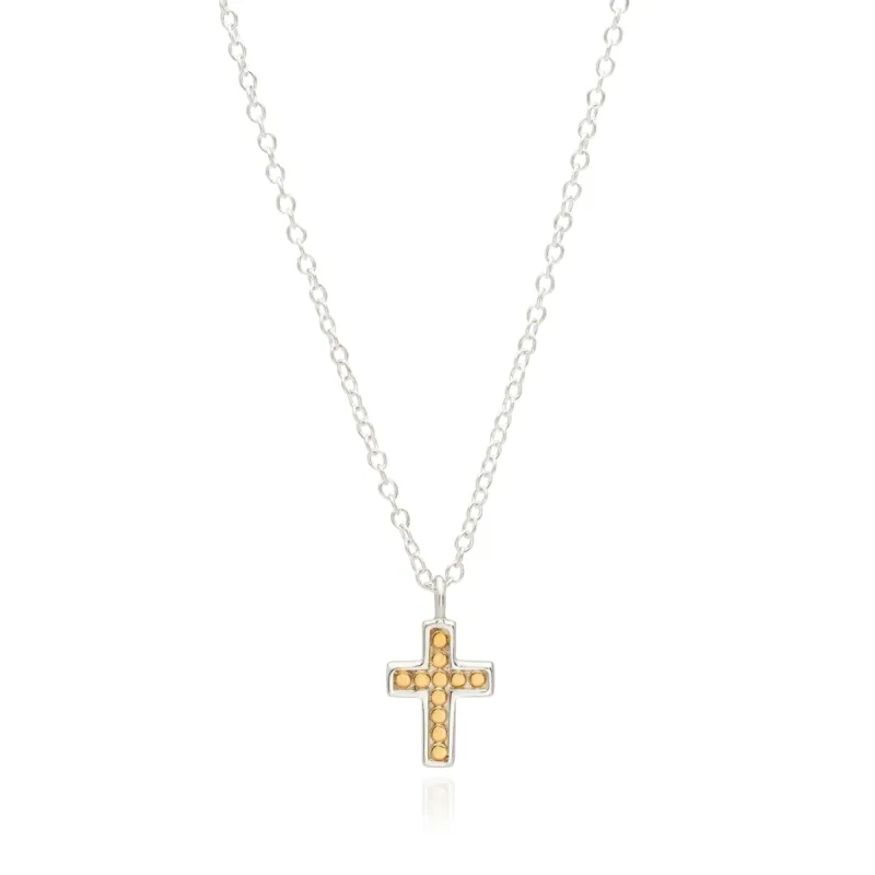 Small Cross Classic Necklace made by Anna Beck