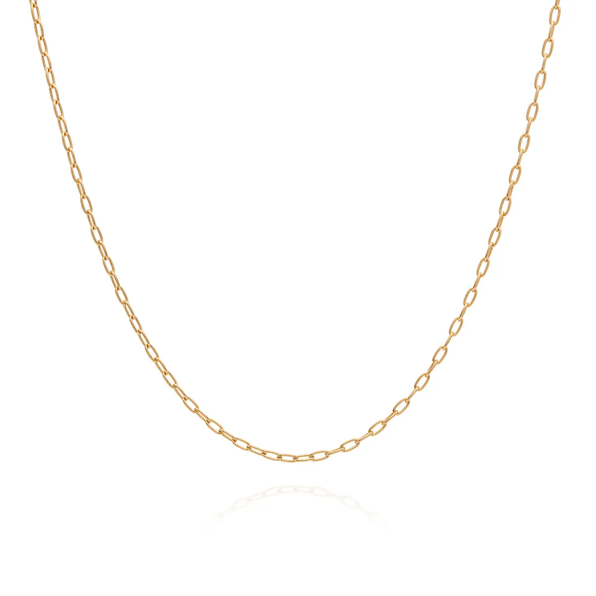 Elongated Charm Chain, Gold sold by Anna Beck