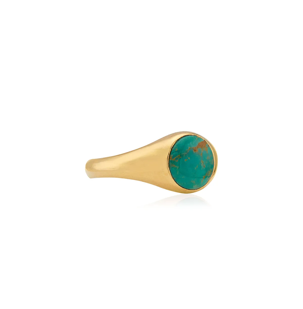 Turquoise Smooth Signet Ring sold by Anna Beck product image thumbnail 2