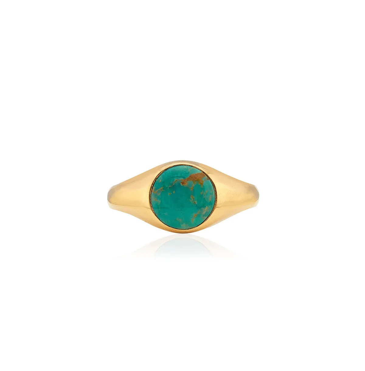 Turquoise Smooth Signet Ring sold by Anna Beck