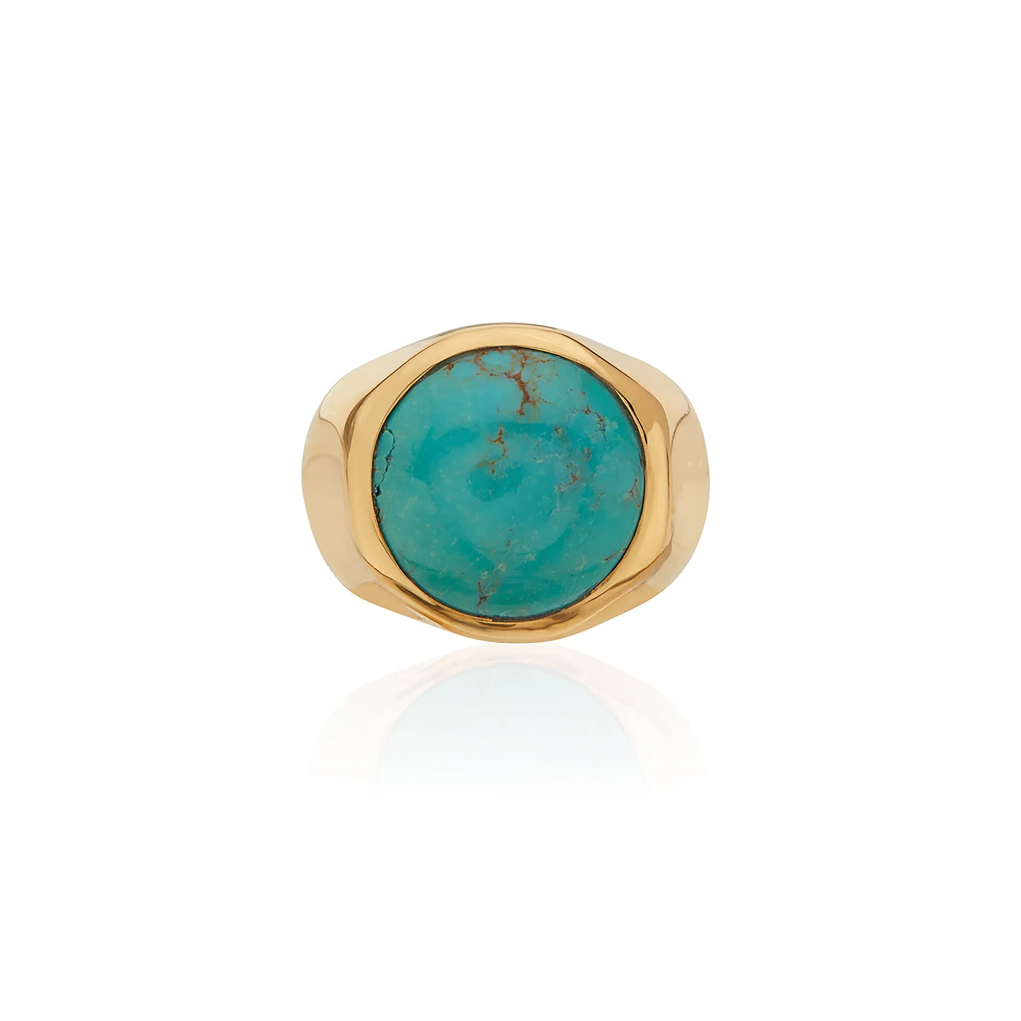 Large Turquoise Signet Ring sold by Anna Beck