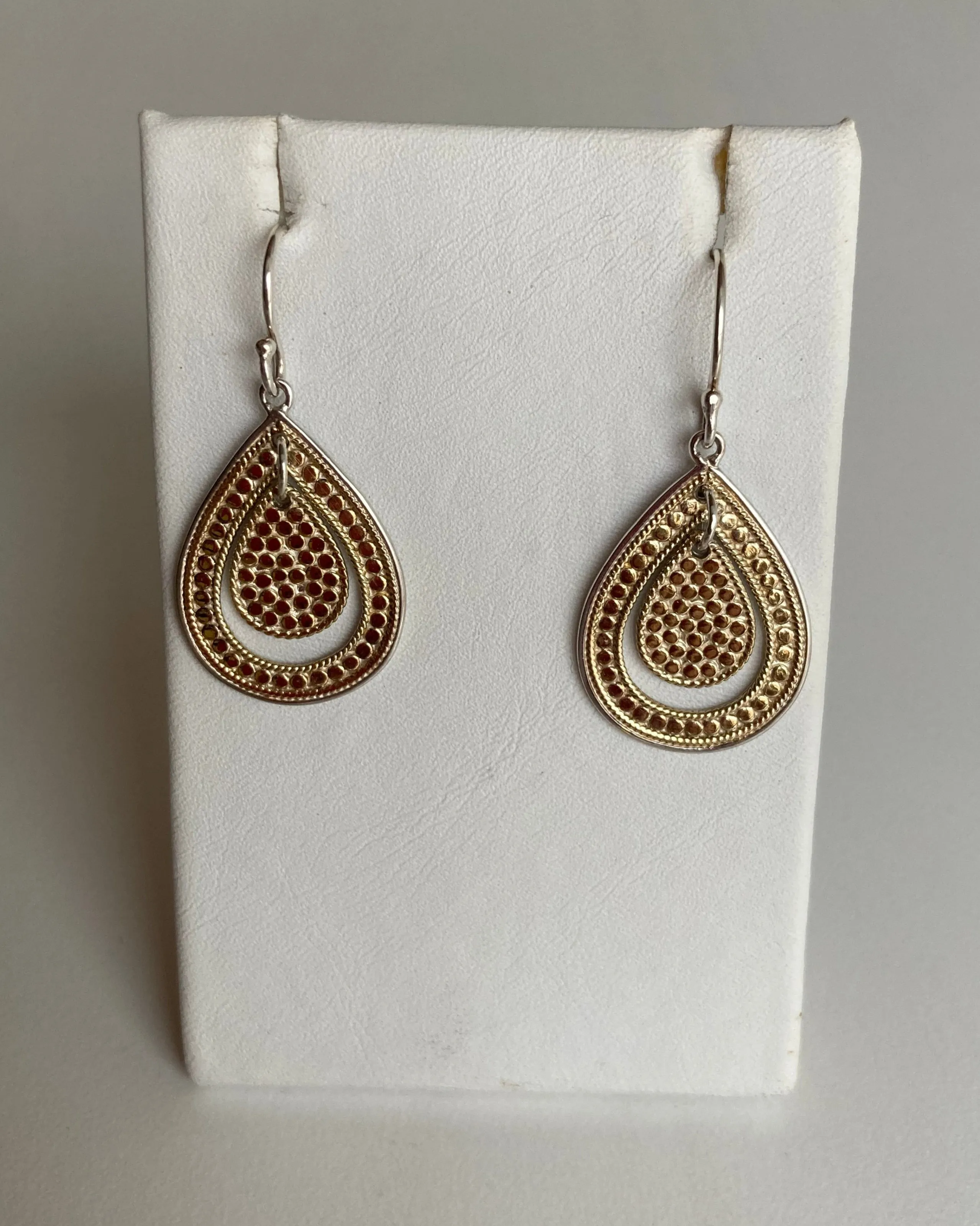 Medium Double Teardrop Earrings sold by Anna Beck