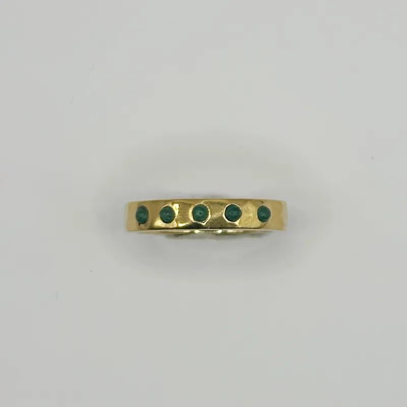 Green Adventurine Stacking Ring sold by Anna Beck