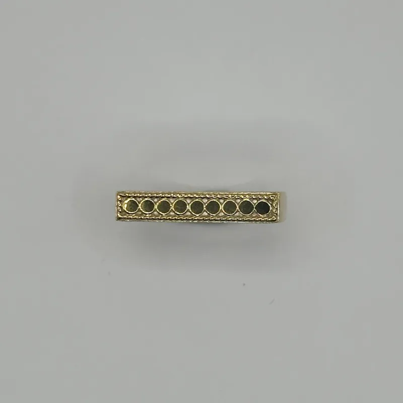 Long Dotted Bar Ring sold by Anna Beck