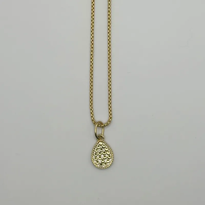 Mini Dotted Teardrop Necklace sold by Anna Beck