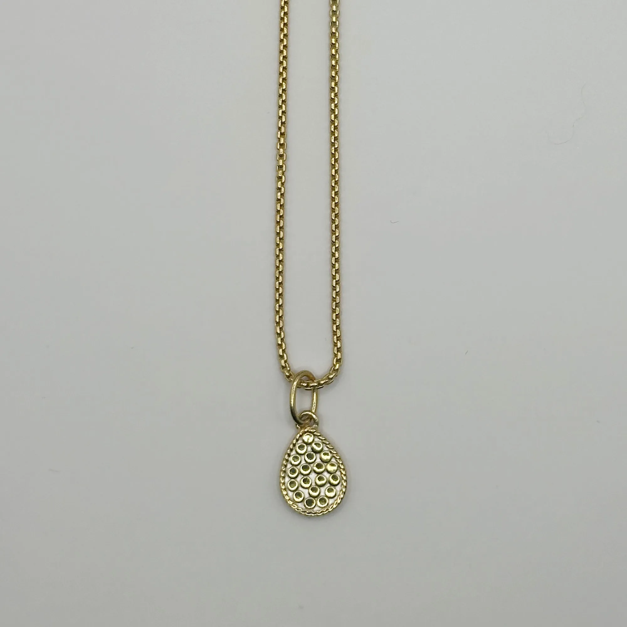Mini Dotted Teardrop Necklace sold by Anna Beck