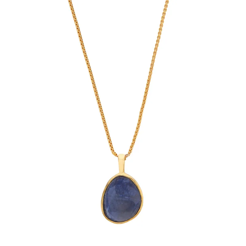 Medium Sodalite Drop Necklace sold by Anna Beck