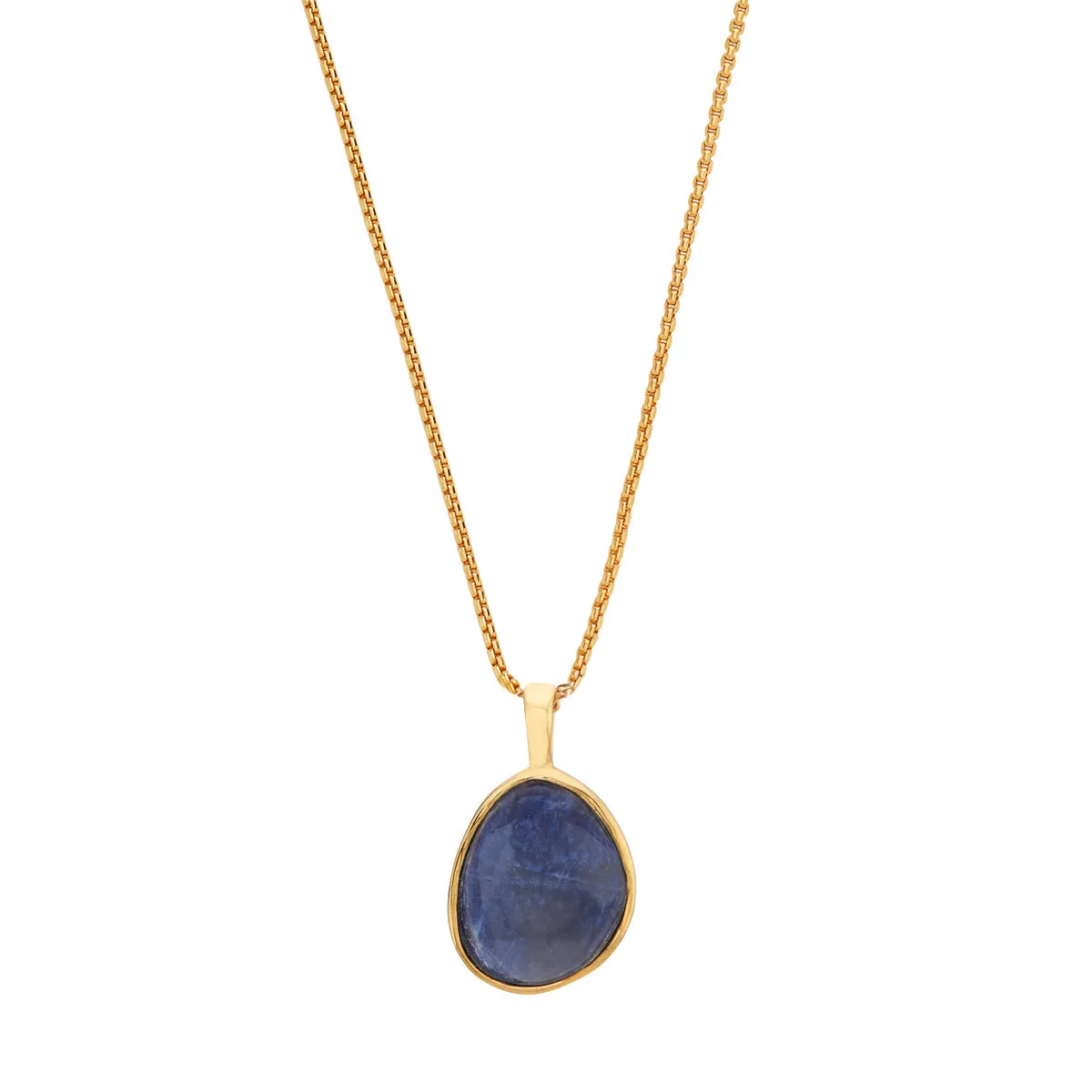 Medium Sodalite Drop Necklace sold by Anna Beck