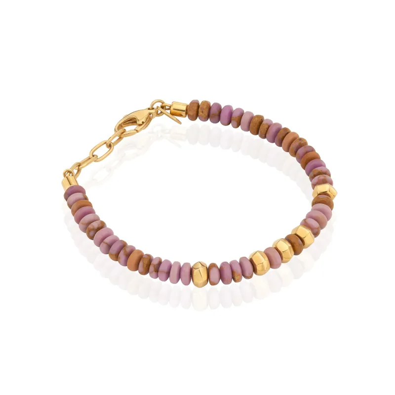 Jacaranda Beaded Bracelet sold by Anna Beck