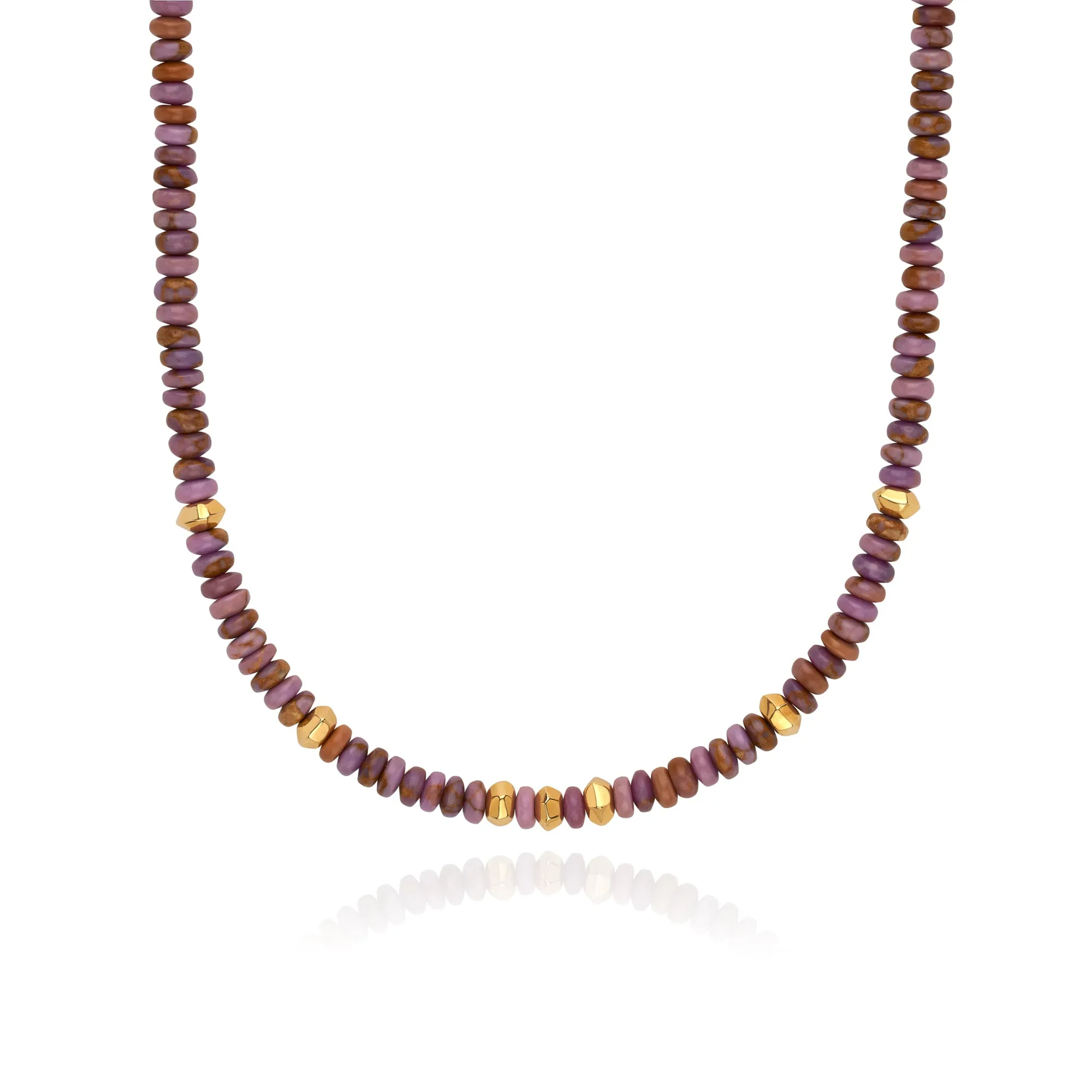 Jacaranda Beaded Necklace sold by Anna Beck