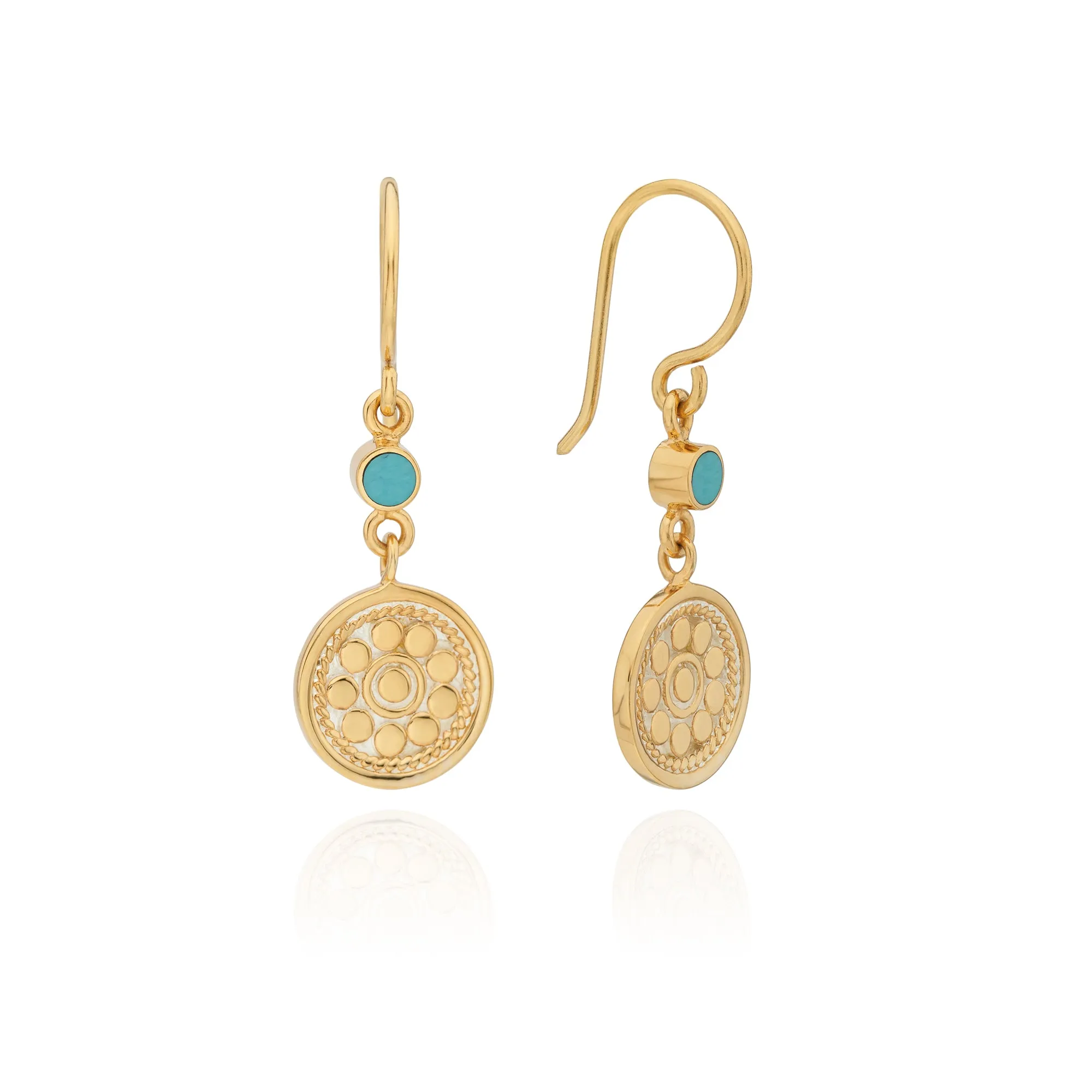 Artista Double Drop Earrings - Gold sold by Anna Beck