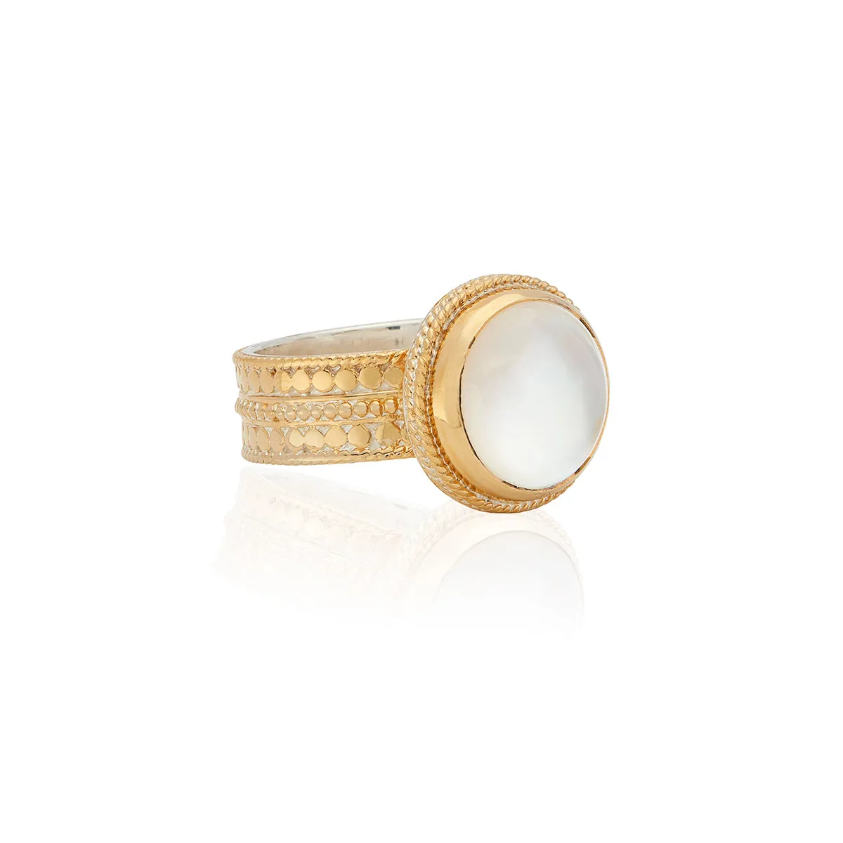 Mother of Pearl Cocktail Ring sold by Anna Beck product image thumbnail 4