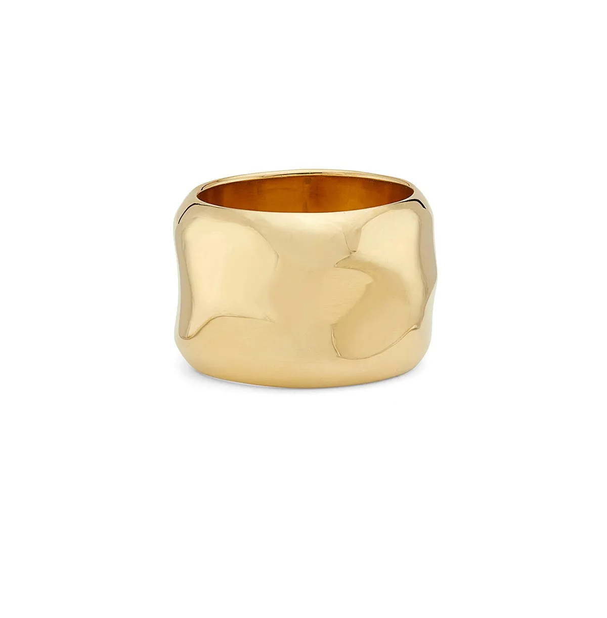 Large Wavy Band Ring - Gold - AS IS - FINAL SALE sold by Anna Beck