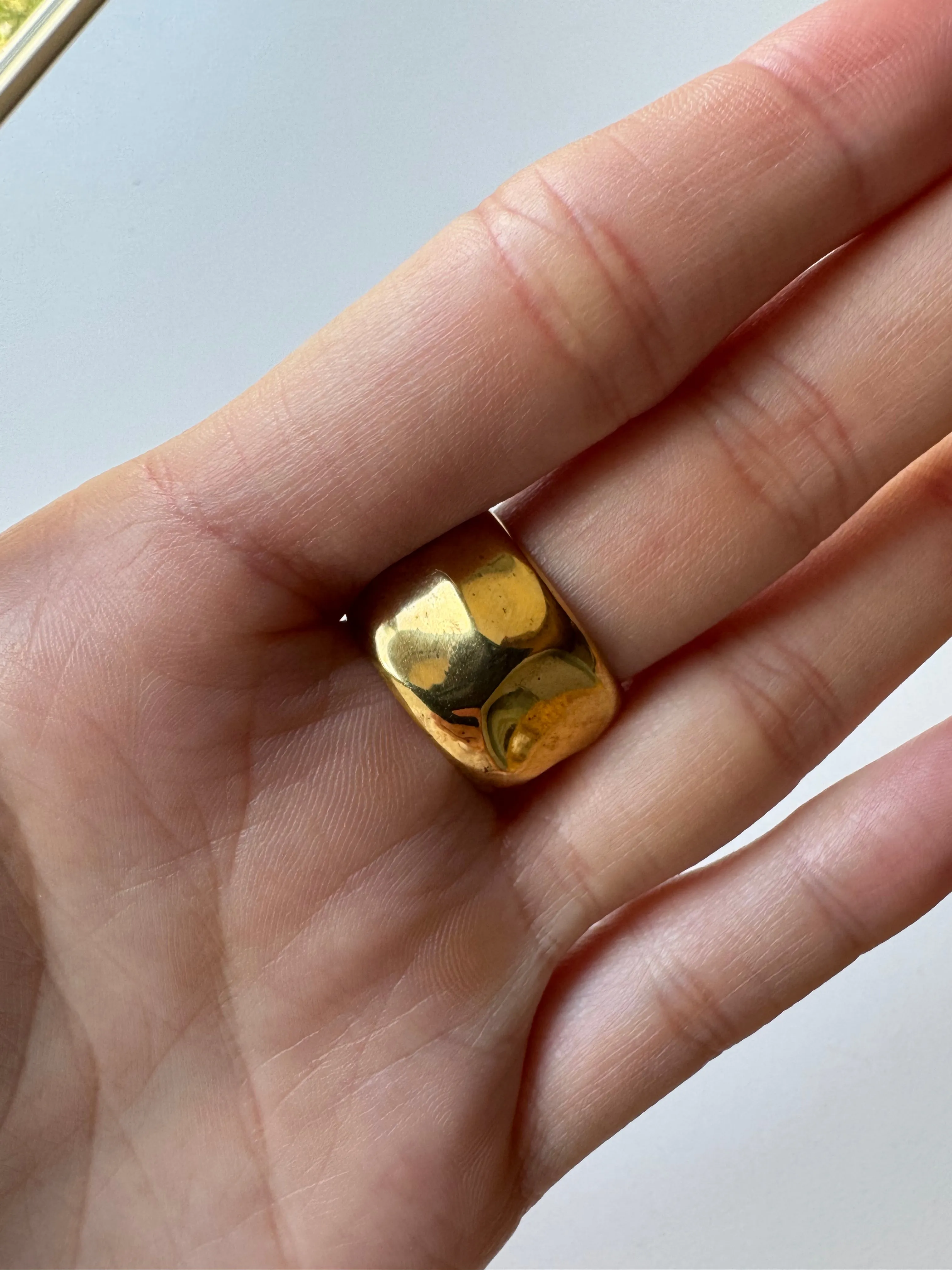 Large Wavy Band Ring - Gold - AS IS - FINAL SALE sold by Anna Beck product image thumbnail 3