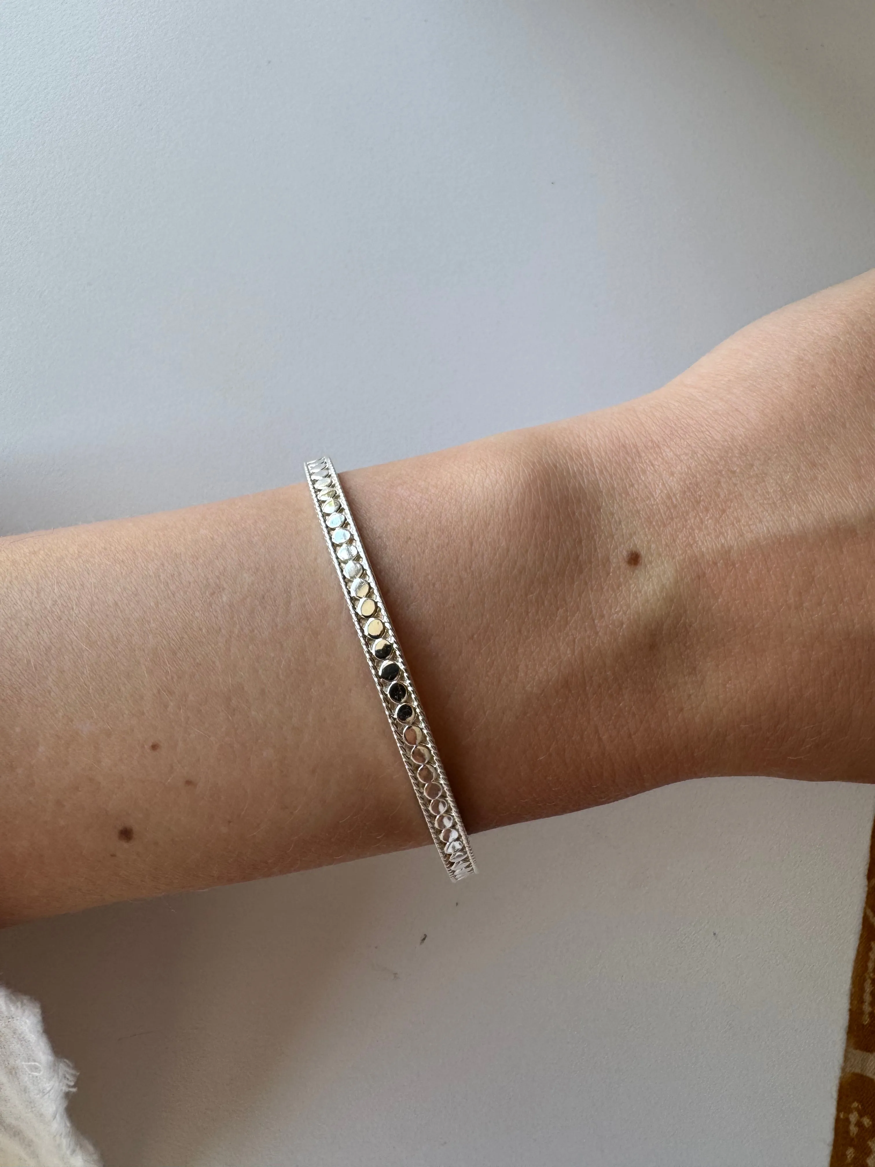 Classic Stacking Cuff - Silver - AS IS - FINAL SALE sold by Anna Beck product image thumbnail 2